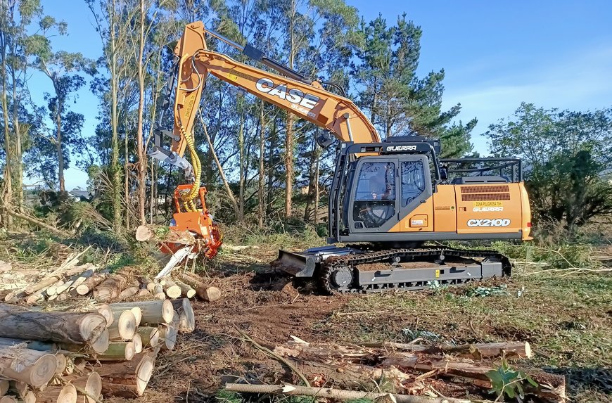 Máquinas para obras exigentes: las excavadoras de cadenas de CASE trabajan por toda Europa